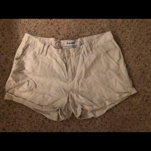 Old Navy linen blend shorts